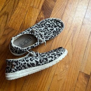 Hey Dudes Animal Print Sneakers